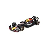 Bburago - Red Bull Racing RB20 Max Verstappen #1 2024 - Modellino Realistico Auto in Scala 1:43, Guidata da Max Verstappen, Licenza Ufficiale Red Bull, Età consigliata 3+ Anni