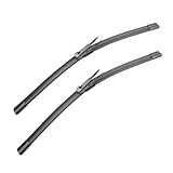 FQYYWL Automotive Tergicristalli Per Opel Per Corsa D 2006 2007 2008 2009 2010 2011 2012 2013 2014 Tergicristallo Anteriore Parabrezza Finestra 26 ""+ 16"" Tergicristallo