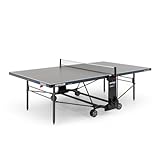 KETTLER K5 Outdoor I tavolo da ping pong professionale per esterni I qualità torneo I robusto pannello in resina I melaminica da 5 mm I con strato protettivo antigraffio I Made in Germany
