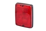 HELLA 2NE 003 236-001 Retronebbia, Alogeno, Montaggio, esterno/Montaggio, interno, colore diffusore luce rosso, Sx/Dx