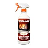 Bauchem Vetrocamini Sgrassatore per Vetri di Termocamini, Stufe a Pellet e a Legna 750 ml