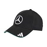 adidas Mercedes - Amg Petronas Formula One Team Driver cap, Cappellino da Baseball Unisex - Adulto, Black/White, S