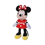 Simba Minnie Abito Rosso, Nero, Rosso, Giallo, 35 cm