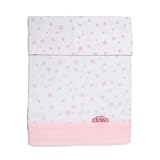 Ti TIN | Set Per Culla con Lenzuolo con Angoli, Lenzuolo, Federa, 100% Cotone | Set di 2 Lenzuola e 1 Federa | 60x120 cm