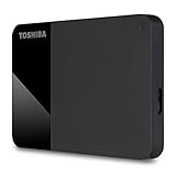 Toshiba Canvio Ready da 1 TB - Disco rigido esterno portatile da 2,5 pollici con USB 3.2 Gen 1 ad alta velocità, compatibile con Microsoft Windows 8.1, 10, 11 e macOS, nero (HDTB410EK3AA)