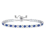 JRYXDS Regalo Donna Argento 925 Con 5A Sparkle Zircone Bracciale Tennis Bracciali Argento Bracciali Donna Argento Gioielli Donna Regali Donna Per Mamma Lei
