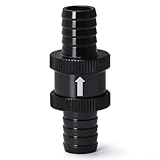 Valvola di controllo del carburante unidirezionale in lega di alluminio, per sistemi di alimentazione di motori a benzina e diesel, diverse opzioni di dimensioni per uso automobilistico (14 mm)