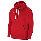 Nike Team Club 20 Felpa con Cappuccio, University Red/White/White, M Uomo