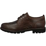 Clarks Batcombe Far, Oxford Uomo, Dark Tan Lea, 43 EU