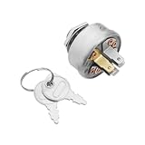 OTOTEC Interruttore di Avviamento Accensione Tosaerba A 5 Pin Interruttore di Avviamento Motore A 5 Pin 725-0267 925-0267 925-0267A Compatibile con Husqvarna 5065587-01 5069171-01