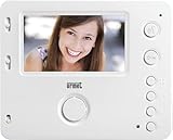 Urmet 1722/93 Kit videocitofono, monofamiliare, vivavoce Miro e piastra chiamata Mikra2 1722/83