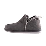 Shepherd of Sweden - Pantofole di montone Andy - Uomo - 100% Vero montone - Comode - Morbide e calde - Taglia 45