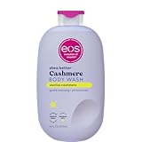 EOS Shea Better Gel da bagno in cashmere, vaniglia cashmere, idratante e nutriente, formula in gel cremoso bilanciato al pH, senza parabeni e ftalati, pelle sensibile, 16 once liquide.