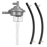 Interruttore Del Rubinetto Benzina per Scooter, 1 M16 X 1,5 Generatore Rubinetto Serbatoio Del Gas Interruttor in Metallo Con 2 Tubo Della Benzina per Honda Hatz Cpi Keeway Kymco Sym Gy6 139qmb