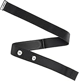 Yewseas Fascia Elastica Regolabile (70 cm a 105 cm) per Compatibile con Garmin, Wahoo, Polar H10 H9, Coospo, Magene, Bryton, LIVLOV, Fascia per Cardiofrequenzimetro