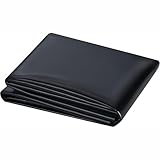 Kiuiom Telo Laghetto,Gardens Pools Membrane,Laghetto per Pesci di Grandi Liner,Fodera Laghetto Flessibile per Piscina Giardino,Rafforzare Ebellezza Dell'ambiente,Pellicola Sigillante,Nero