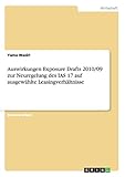 Auswirkungen Exposure Drafts 2010/09 zur Neuregelung des IAS 17 auf ausgewählte Leasingverhältnisse