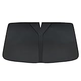 Adatto per BMW X4 G02 2019-2024, parasole per parabrezza auto, parasole pieghevole nero per auto, interni automobilistici