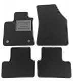 ASC Tappetini Auto Compatibili con Renault Megane 4 2016-2023, Moquette con Battitacco in Gomma, Bottoni per Ancoraggio