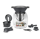 Bimby TM6 Robot da Cucina Multifunzione con Touchscreen, Ricette Guidate Cookidoo, Wi-Fi, Bilancia Integrata, Cottura Alta Temperatura/Sottovuoto/Lenta, Cottura Multilivello, Autopulizia