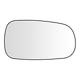 SENZEAL Vetro Specchio Retrovisore Riscaldabile Lato Passeggero per Saab 9-3 2002-2012 9-5 2002-2009 (Destro)