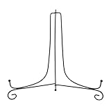 Cavalletto in Ferro, Supporto Per Piatti Molto Grandi, Supporto Per Quadri, Supporto Per Piatti, Espositore Classico, Cornice Per Foto, Cornice Per Libri, Stabile Per Esposizione(12Inch)
