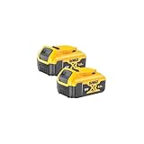 DEWALT Kit di avviamento a batteria DCB184P2-XJ 18 Volt / 2 batterie da 5 Ah