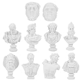 LALAFINA 10pezzi Mini Sculture Greche Da Decorazioni Artistiche Per Casa Per Schizzi e Arredamento Leggere e Realistiche Per Regali e Rinfrescanti Ambienti Domestici
