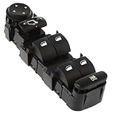 GEEANDLY Pulsante Interruttore Alzacristalli Elettrico Pulsantiera Finestra 6554.HA Compatibile per Citroen C4 2004-2010
