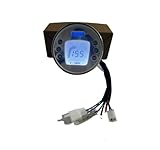 moto Tachimetro Contachilometri Digitale Rotondo Per Moto Tachimetro Contachilometri Indicatore Per PX80-200 PE Lusso ECs PX LML PX125 PX150 VBX VNX