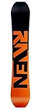 RAVEN Snowboard Barracuda Carbon (arancione, 150 cm)