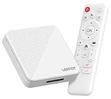 Android 14.0 TV Box 2025, LEFFOT H313 4K Ultra HD Android Box, 2GB RAM + 16GB ROM, Smart TV Box with HDR10, Voice Control, 2.4G & 5G WiFi 6, BT 5.4, USB 3.0, 100M Ethernet,