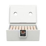 Incubatrice per uova di gallina – incubatrice per tartarughe e rettili | Camera completamente isolata con temperatura regolabile per, anatre, tacchini e allevamento domestico o stazione di allevamento