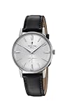 Festina Orologio Analogico da Uomo in Pelle - Movimento al Quarzo - Orologio Uomo - Stile Vintage ed Elegante - Nero F20248/1 - Special Prices