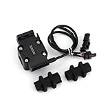 Staffa Navigatore Moto BMW R1250GS ADV R1200GS S1000XR - Base Alimentazione Universale Per Navigazione Telefono - Ricarica Senza Fili - Roll Bar