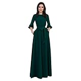 2025 Abito da sera da donna a maniche lunghe- Abito vintage a vita alta da legare lungo tinta unita a pieghe vintage di grandi dimensioni casual chic ed eleganti ballo maturo temperamento cocktail