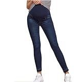 YASHANG Jeans Premaman Skinny per Donne Incinte, Pantaloni Premaman Lunghi, Pantaloni Premaman Destroyed Maternity Jeans Leggings per Gravidanza