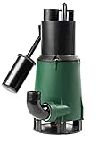 DAB FEKA 600 M-A SV 103002774 - Pompa sommergibile con galleggiante, per drenaggio acque reflue, 0,55 kW / 0,75 HP, monofase con albero pompa, in acciaio inox