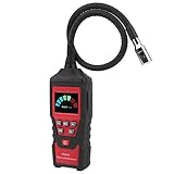 Monitor della qualità dell'aria, HT601A Analizzatore di gas Rilevatore di perdite di gas LED portatile Combustibile Gas di scarico dell'automobile Tester di allarme Analizzatore di gas di combust