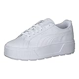PUMA Karmen L, Sneakers Donna, White White Silver, 37 EU