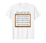 L"arte della vita Frasi divertenti Maglietta