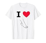 Feticismo del piede | I Love Feet Camicia Maglietta