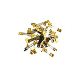 Molle di sospensione a pendolo per orologi francesi, 10 unità, in ottone bloccato, parti di riparazione per orologi da parete