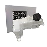 BT RICAMBI Vaschetta Acqua Radiatore Compatibile Per Fiat Idea 1.3 Multijet 03> Lancia Musa 04> Fiat Punto Serbatoio Tappo Incluso