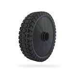 GREENSTAR - Ruota in plastica universale su anello + coprimozzo - Diametro 180 mm - Anelli di riduzione 8/10/12 mm