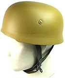 Agashi Elmetto Tedesco M38 in Acciaio Della Seconda Guerra Mondiale, Elmetti da Paracadutista Della Seconda Guerra Mondiale 56-59 cm Equipaggiamento Militare Replica Cappelli Collezione Militare Rievo