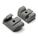 Printbtw Tappi di ricambio adatti per listello decorativo per roulotte come Tabbert (grigio)