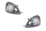 Johns Fari alogeni HSW adatti per Toyota Yaris P10 99-03 H4 Set Sinistra Destra