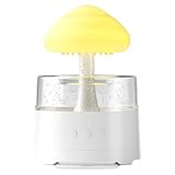 Umidificatore ad aria di pioggia con gocce di portano ad acqua umidificatore di aria pioggia, diffusore durevole di pioggia | Umidificatore d'aria di funghi, umidificatore d'aria della goccia d