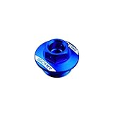 SCAR Tappo Olio Motore Compatibile con SHERCO SER SEFR 125 250 300 450 08-26 HUSQVARNA TC TE TEi TX FE FC FX FS 701 50 65 85 501 14-26 - Blu